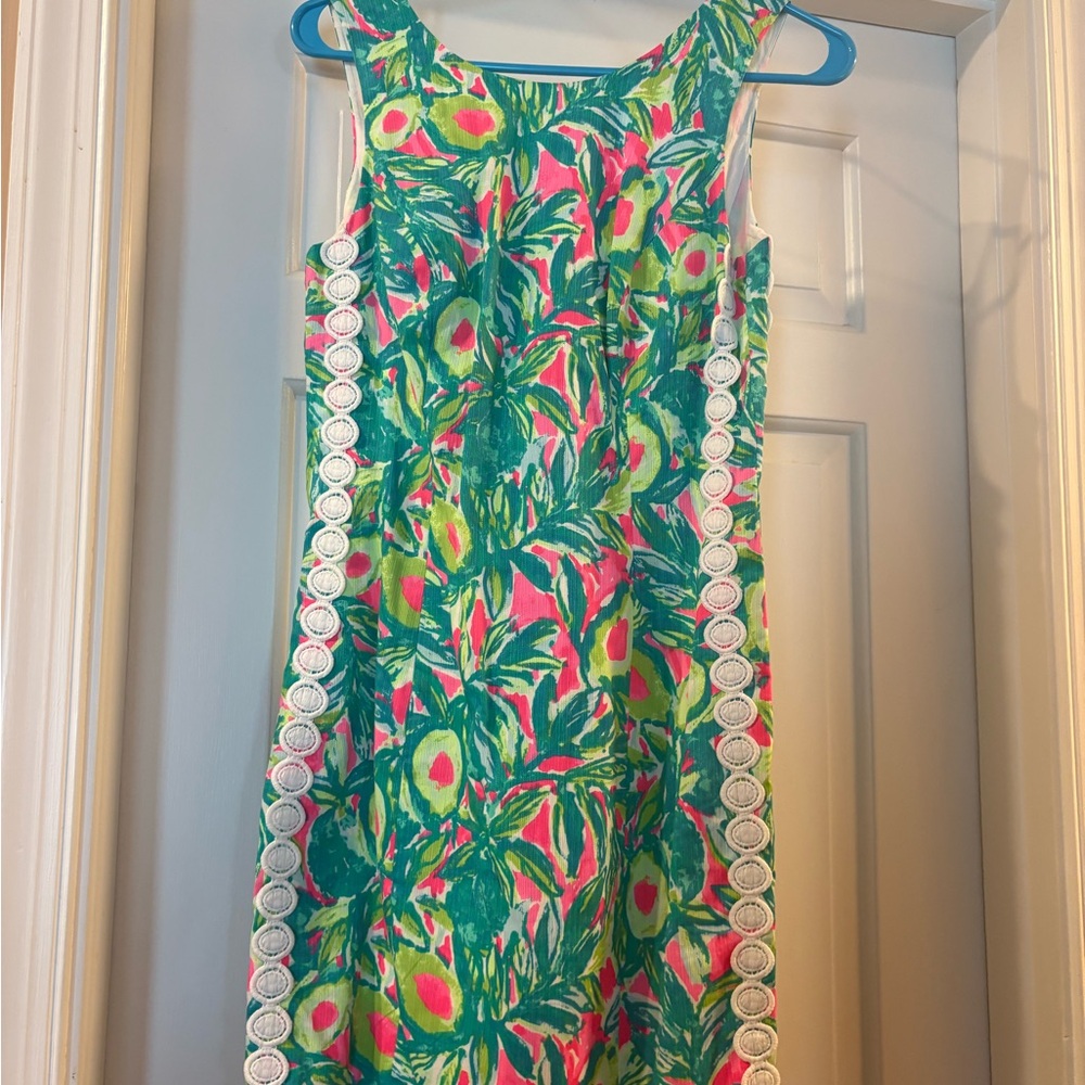 Lilly Pulitzer Vibrant Tropical Print Dress